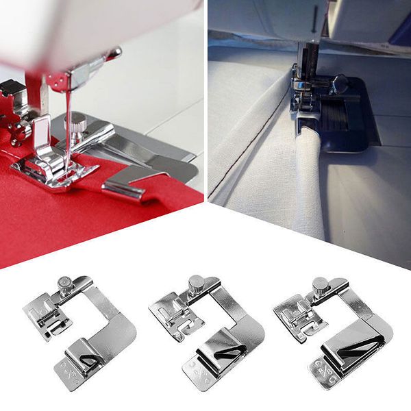 7 size domestic sewing machine foot presser rolled hem feet set for brother singer sewing accessories, Black
7 size domestic sewing machine foot presser rolled hem feet set for brother singer sewing accessories, Black