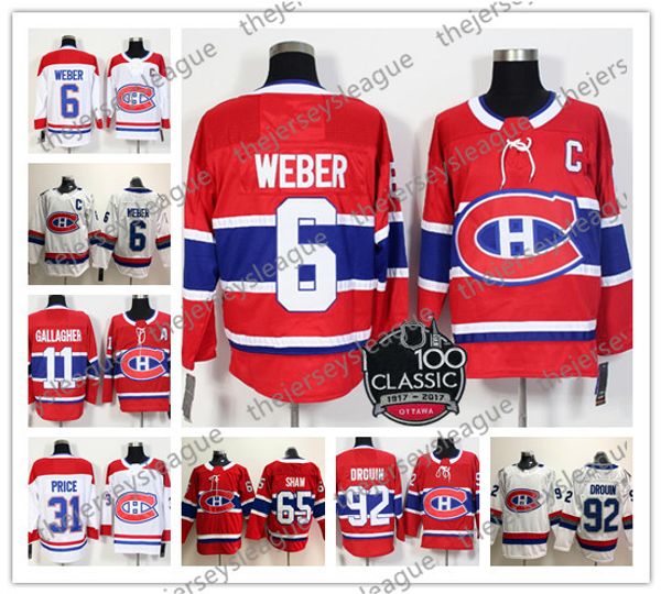 montreal canadiens new brand #6 shea weber 11 brendan gallagher 31 carey price 65 shaw 92 drouin red white 100th classic hockey jersey, Black;red
montreal canadiens new brand #6 shea weber 11 brendan gallagher 31 carey price 65 shaw 92 drouin red white 100th classic hockey jersey, Black;red