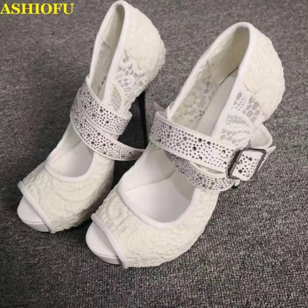 ashiofu new arrival women high heel pumps lace leather wedding mary janes party prom shoes peep-toe evening fashion court shoes, Black
ashiofu new arrival women high heel pumps lace leather wedding mary janes party prom shoes peep-toe evening fashion court shoes, Black