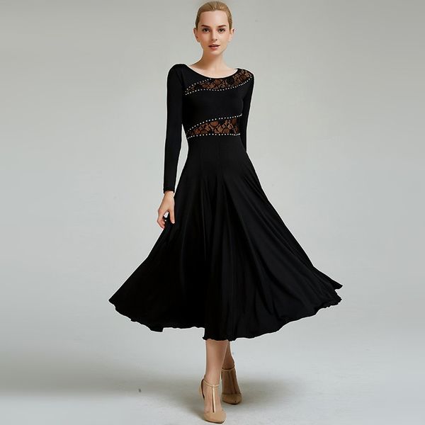 lace standard dance dresses woman ballroom dress dance wear woman flamenco dress waltz flamenco costumes, Black;red
lace standard dance dresses woman ballroom dress dance wear woman flamenco dress waltz flamenco costumes, Black;red