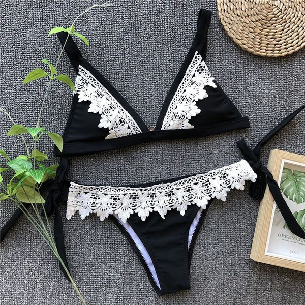 women bikini set bandage padded push up triangle beachwear bottom briefs ruffles summer 2019 biquinis maillot de bain
women bikini set bandage padded push up triangle beachwear bottom briefs ruffles summer 2019 biquinis maillot de bain