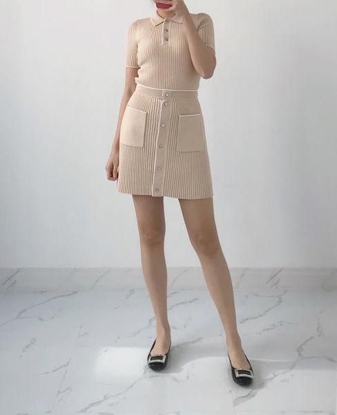 new women knitted sweater turndown collar ladies pullover short sleeve stripes knitwear top, White;black
new women knitted sweater turndown collar ladies pullover short sleeve stripes knitwear top, White;black