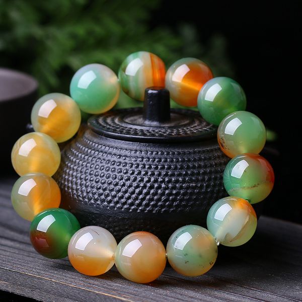 natural color agate 6-14mm beads elastic bracelet charm jadeite jewellery fashion hand knitted lucky man woman amulet gifts, Golden;silver
natural color agate 6-14mm beads elastic bracelet charm jadeite jewellery fashion hand knitted lucky man woman amulet gifts, Golden;silver