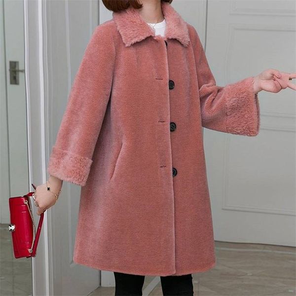 women 2019 winter real fur coat natural sheep shearing overcoat female genuine lamb fur outerwear abrigos mujer invierno z46, Black
women 2019 winter real fur coat natural sheep shearing overcoat female genuine lamb fur outerwear abrigos mujer invierno z46, Black