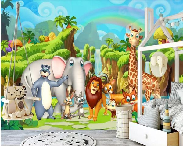 custom papier peint animaux, cartoon forest fairytale animal world mural for children's room bedroom living room wall paper
custom papier peint animaux, cartoon forest fairytale animal world mural for children's room bedroom living room wall paper