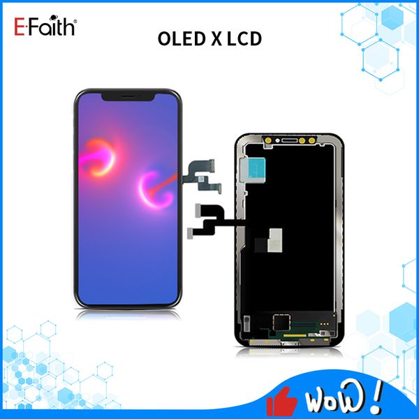 he oled perfect quality lcd display for iphone x touch panels replacement parts & dhl
he oled perfect quality lcd display for iphone x touch panels replacement parts & dhl