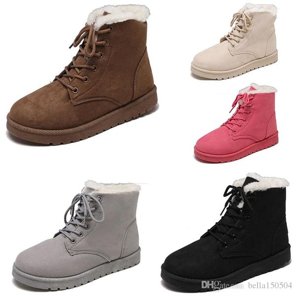 high quaility snow boots winter leather women australia classic lace-up ankle boots black grey brown beige fuchsia womens girls shoes
high quaility snow boots winter leather women australia classic lace-up ankle boots black grey brown beige fuchsia womens girls shoes
