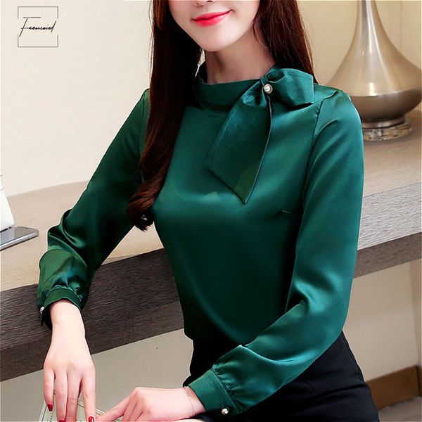 женские топы блузки blusas de moda 2019 шифон блузка лук твердые стенд женщины с длинным рукавом рубашки плюс размер 2223 50, White
женские топы блузки blusas de moda 2019 шифон блузка лук твердые стенд женщины с длинным рукавом рубашки плюс размер 2223 50, White
