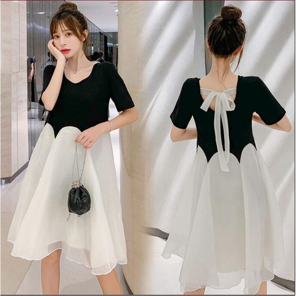 2pcs vest + long dress cotton summer splice clothes for pregnant women elegant pregnancy dress for pregnant women maternity x127, White
2pcs vest + long dress cotton summer splice clothes for pregnant women elegant pregnancy dress for pregnant women maternity x127, White