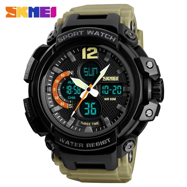 luxury sport brand sfmei men's watches 50m waterproof outdoor sports watches men quartz digital wristwatches relogio masculino, Slivery;brown
luxury sport brand sfmei men's watches 50m waterproof outdoor sports watches men quartz digital wristwatches relogio masculino, Slivery;brown