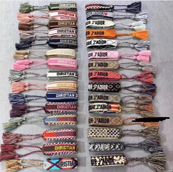 Brand fabric bracelet cotton women d woven jewelry letter ignature handmade embroidery bracelet ta el lace up friend hip d brand bracelet, Black
Brand fabric bracelet cotton women d woven jewelry letter ignature handmade embroidery bracelet ta el lace up friend hip d brand bracelet, Black