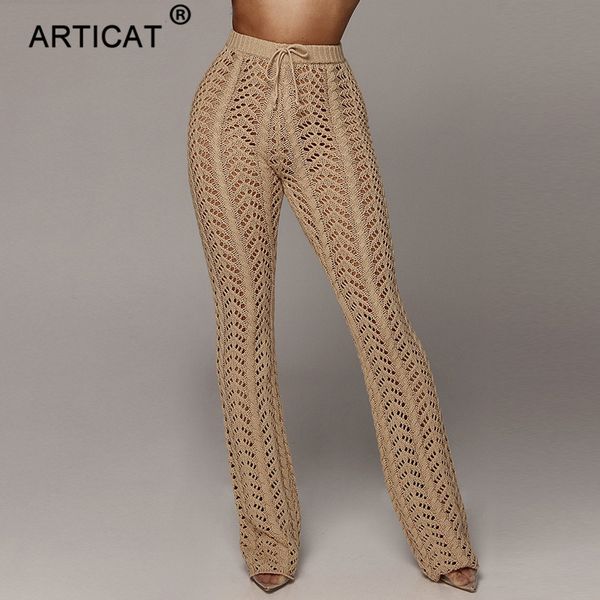 high waist knitted pants women transparent hollow out crochet wide leg pants autumn party women trousers bottoms, Black
high waist knitted pants women transparent hollow out crochet wide leg pants autumn party women trousers bottoms, Black