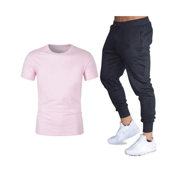 2019 new men's suit quick-drying breathable running suit + loose stretch sweatpants summer jogging fitness training sports, White;black
2019 new men's suit quick-drying breathable running suit + loose stretch sweatpants summer jogging fitness training sports, White;black