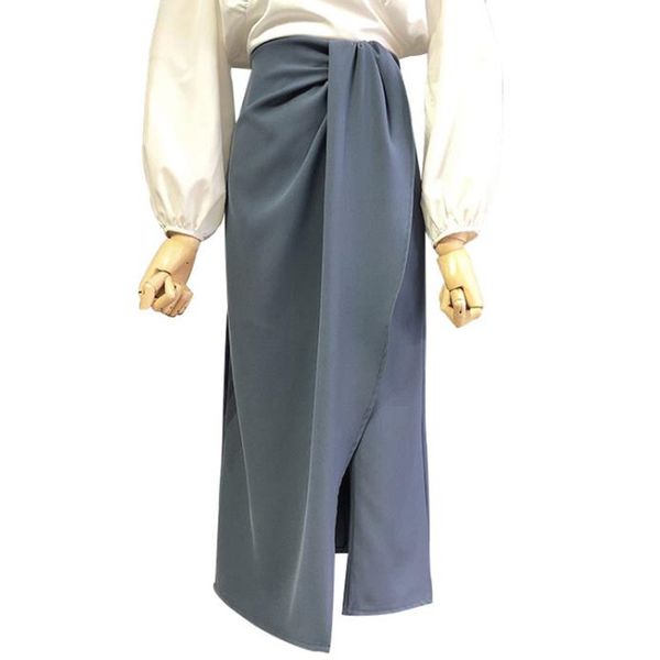 irregular style skirt 2020 spring and summer new high waist split skirt long a-line, Black
irregular style skirt 2020 spring and summer new high waist split skirt long a-line, Black