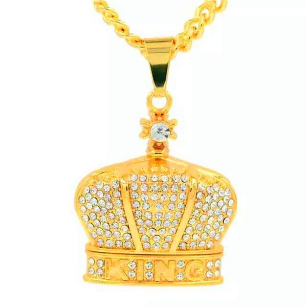 european and american hip hop pendant rap crown hollow water necklace men's fashion accessories, Silver
european and american hip hop pendant rap crown hollow water necklace men's fashion accessories, Silver