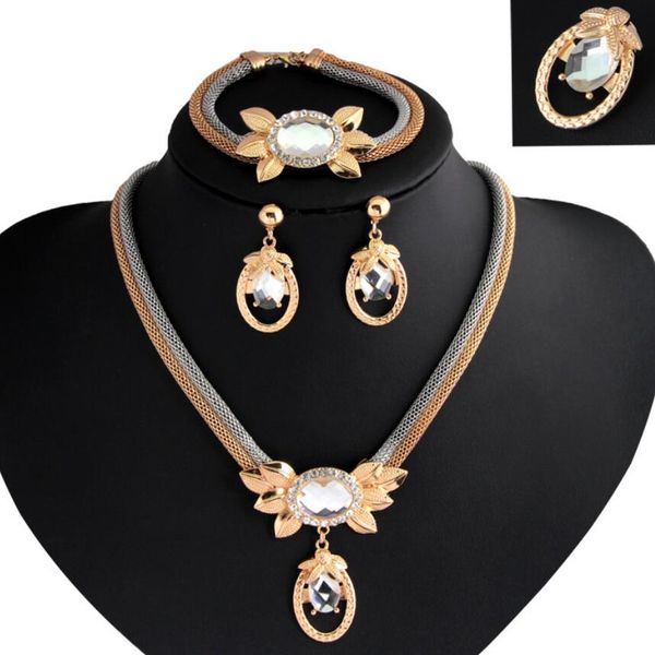 jewelry flowers jewelry sets crystal earrings necklaces bracelets brooches for women colorful simple fashion, Silver
jewelry flowers jewelry sets crystal earrings necklaces bracelets brooches for women colorful simple fashion, Silver