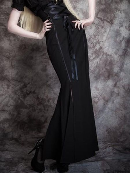 rosetic vintage high waist skirts women bodycon elegant slim mermaid solid black gothic long skirt office ladies spring
rosetic vintage high waist skirts women bodycon elegant slim mermaid solid black gothic long skirt office ladies spring