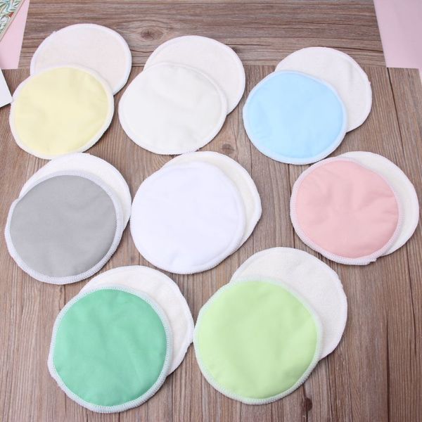 2 pcs new bamboo breast pad nursing pads for mum washable waterproof feeding pad bamboo reusable breast pads, White
2 pcs new bamboo breast pad nursing pads for mum washable waterproof feeding pad bamboo reusable breast pads, White