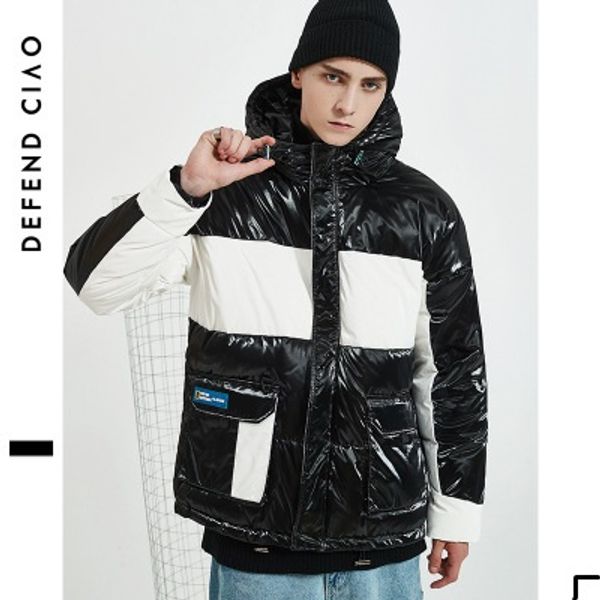 parkas mens designer parkas down coats luxury color matching thick jacket winter windproof jackets outwear womens hoodie coat clothings, Black
parkas mens designer parkas down coats luxury color matching thick jacket winter windproof jackets outwear womens hoodie coat clothings, Black