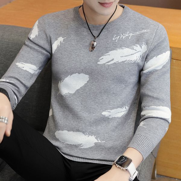 zogaa 2020 autumn spring men handsome printed sweater new arrival warm pullovers men long sleeve slim fit men's knitted sweaters, White;black
zogaa 2020 autumn spring men handsome printed sweater new arrival warm pullovers men long sleeve slim fit men's knitted sweaters, White;black