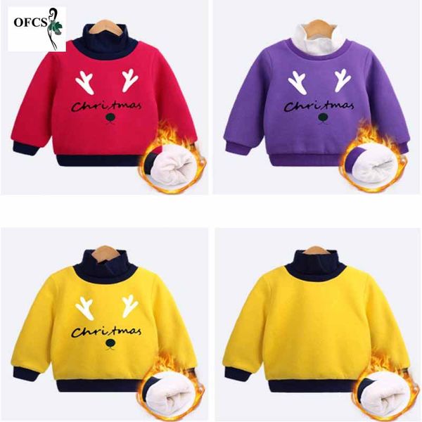 boys and girls recreational sweater children long sleeve with velvet thickening warm render unlined upper garment of fleece, Black
boys and girls recreational sweater children long sleeve with velvet thickening warm render unlined upper garment of fleece, Black