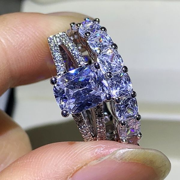 brand new luxury jewelry couple rings 925 sterling silver cushion shape white z cz diamond gemstones women wedding bridal ring, Slivery;golden
brand new luxury jewelry couple rings 925 sterling silver cushion shape white z cz diamond gemstones women wedding bridal ring, Slivery;golden