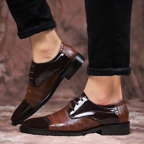 2019 fashion men business shoes soft leather casual shoes men's oxfords leather male black classic footwear plus size38-48
2019 fashion men business shoes soft leather casual shoes men's oxfords leather male black classic footwear plus size38-48