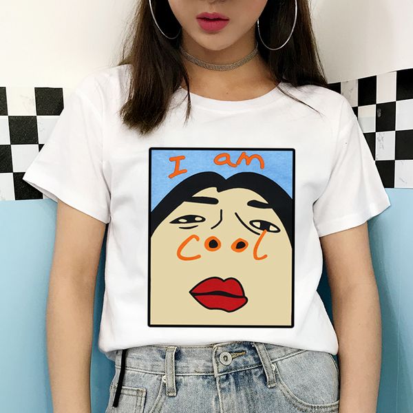 womens designer t shirts women clothes animal print i am cool funny letter print t shirt women tshirts summer casual hipster harajuku, White
womens designer t shirts women clothes animal print i am cool funny letter print t shirt women tshirts summer casual hipster harajuku, White