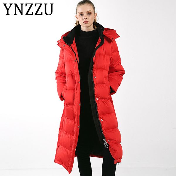 ynzzu luxury women's down jacket 2019 winter long letter thicken warm hooded down coat female windproof outwears a1103, Black
ynzzu luxury women's down jacket 2019 winter long letter thicken warm hooded down coat female windproof outwears a1103, Black