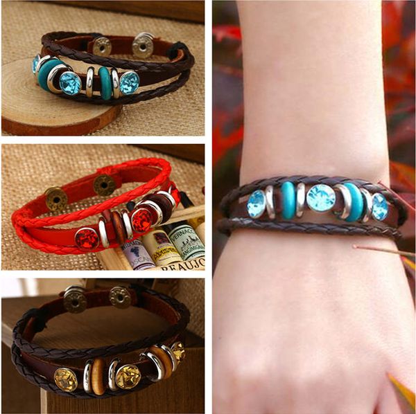 handmade cowhide braided bracelet bracelet european and american trendy men's jewelry national style dab462 charm bracelets jewelry bra, Golden;silver
handmade cowhide braided bracelet bracelet european and american trendy men's jewelry national style dab462 charm bracelets jewelry bra, Golden;silver