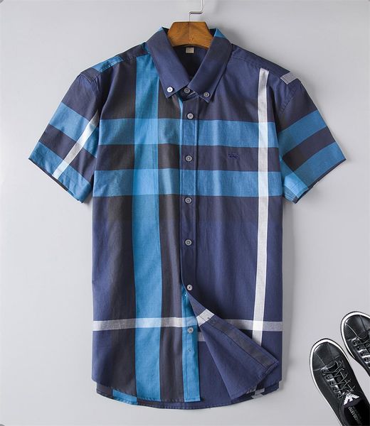 2019 american business brand self-repair plaid shirt, fashion designer brand short sleeve cotton casual shirt stripes 883, White;black
2019 american business brand self-repair plaid shirt, fashion designer brand short sleeve cotton casual shirt stripes 883, White;black