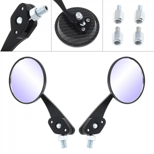 2pcs 17.5cm universal aluminum alloy black motorcycle rearview mirror motorbike side mirros for electric vehicle / bicycle
2pcs 17.5cm universal aluminum alloy black motorcycle rearview mirror motorbike side mirros for electric vehicle / bicycle