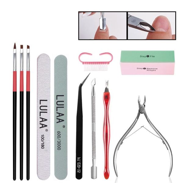 lulaa new manicure tool set manicure set polishing care stick 9-piece tool easy to use
lulaa new manicure tool set manicure set polishing care stick 9-piece tool easy to use