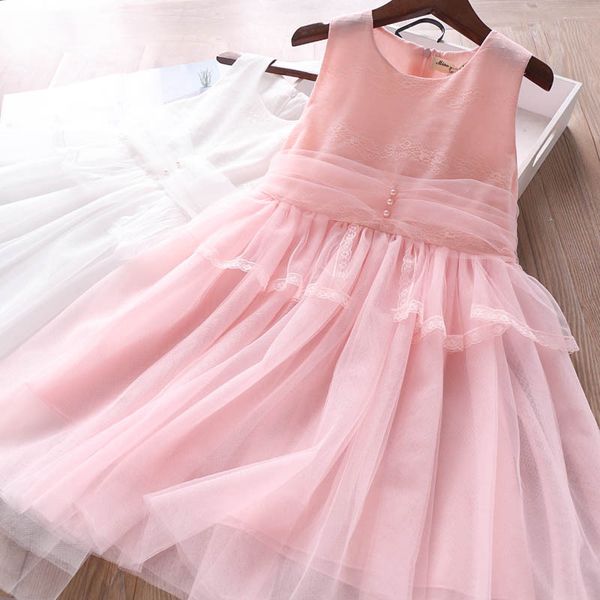 2020 summer girls pearl lace princess dress vest dress children's clothing wholesale, Red;yellow 
2020 summer girls pearl lace princess dress vest dress children's clothing wholesale, Red;yellow