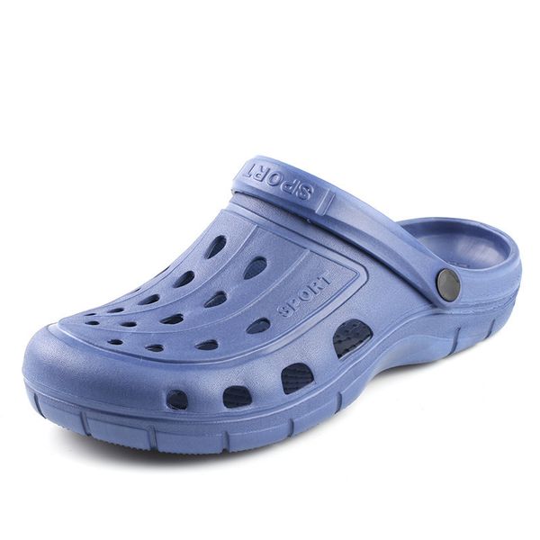 sandals men's summer couples anti-slip korean slippers beach sports plastic porous shoes breathable sandals, Black
sandals men's summer couples anti-slip korean slippers beach sports plastic porous shoes breathable sandals, Black