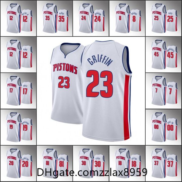 men luke kennard blake detroit nba griffin derrick rose christian wood association white pistons custom jersey, Black;red
men luke kennard blake detroit nba griffin derrick rose christian wood association white pistons custom jersey, Black;red