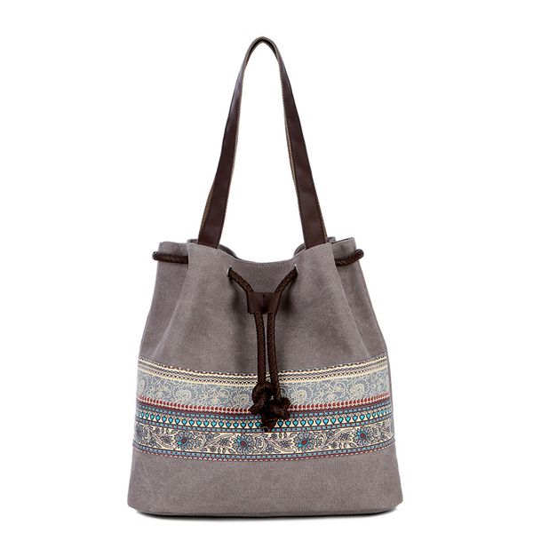 new canvas bucket casual shoulder bag women's bags spanish beach bag women retro string shopping handbags lace printing
new canvas bucket casual shoulder bag women's bags spanish beach bag women retro string shopping handbags lace printing