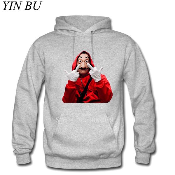 fashion men hoodies print la casa de papel money heist house of paper casual men hooded sweatshirt jaskets boys male hoody, Black
fashion men hoodies print la casa de papel money heist house of paper casual men hooded sweatshirt jaskets boys male hoody, Black