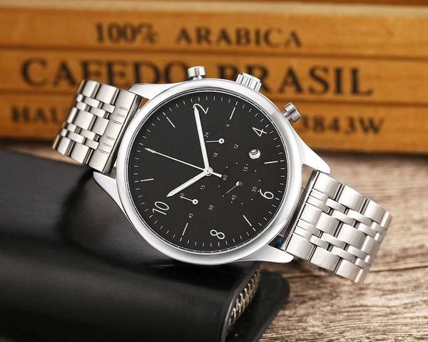 dial six mens watches watch watches all 2020 designer accessories watch work luxury quartz mens relógio stitches fashion shipping hlva, Slivery;brown
dial six mens watches watch watches all 2020 designer accessories watch work luxury quartz mens relógio stitches fashion shipping hlva, Slivery;brown
