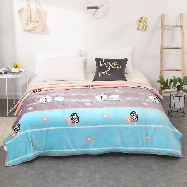 tree thickened quality plush bedspread blanket 200x230cm high density super soft flannel blanket for the sofa/bed/ca
tree thickened quality plush bedspread blanket 200x230cm high density super soft flannel blanket for the sofa/bed/ca