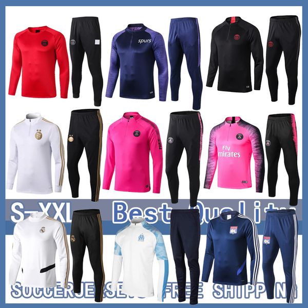 paris soccer tracksuit set 2019 real madrid algeria training suit 19 20 marseille football psg chandal jacket kit survetement tracksuits, Black
paris soccer tracksuit set 2019 real madrid algeria training suit 19 20 marseille football psg chandal jacket kit survetement tracksuits, Black