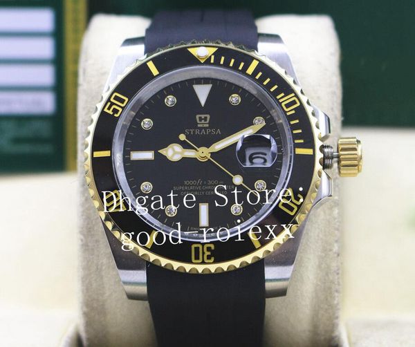 luxury men's watch automatic asia 2813 watches 116610 ceramic bezel 114060 sub 116613 rubber b strap 116618 dive 116619 sport wristwatc, Slivery;brown
luxury men's watch automatic asia 2813 watches 116610 ceramic bezel 114060 sub 116613 rubber b strap 116618 dive 116619 sport wristwatc, Slivery;brown