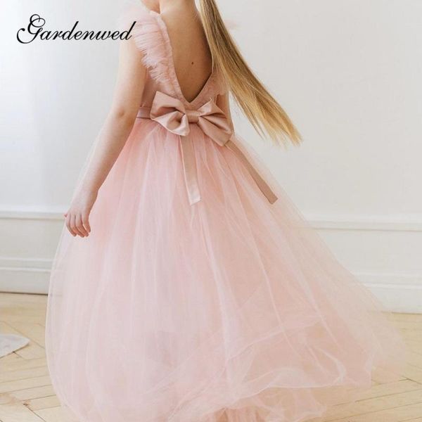 pink boho flower girl dresses backless long tulle first communion dresses ruffles bow sashes girls beach wedding party, Red;yellow
pink boho flower girl dresses backless long tulle first communion dresses ruffles bow sashes girls beach wedding party, Red;yellow