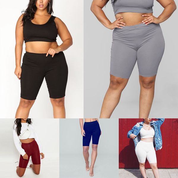 solid color high waist half pants high elastic sports yoga half pants tight running, White;red
solid color high waist half pants high elastic sports yoga half pants tight running, White;red