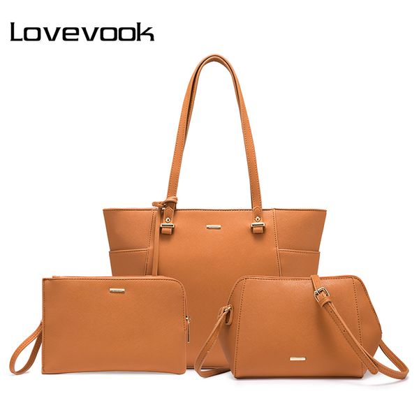 lovevook handbags women 3 pcs set shoulder crossbody bags female clutch bag messenger bags tote big handbags and purse 2018
lovevook handbags women 3 pcs set shoulder crossbody bags female clutch bag messenger bags tote big handbags and purse 2018