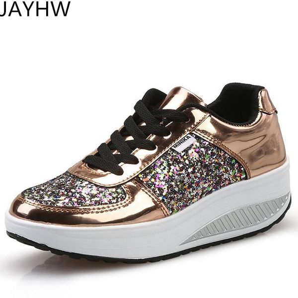 jayhw fashionable new wedges shallow mouth sequins personality shake shoes student sneakers ladies breathable casual shoes, Black
jayhw fashionable new wedges shallow mouth sequins personality shake shoes student sneakers ladies breathable casual shoes, Black