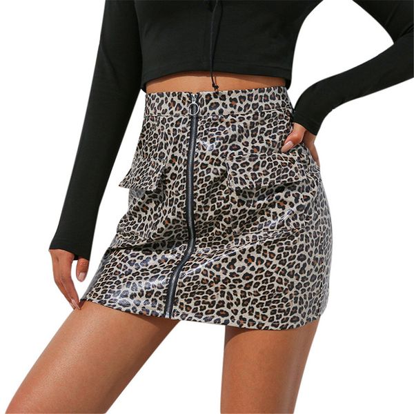 torcticy casual zipper leopard printed short skirts women leather mini skirt summer casual mid-leg skirts streetwear f, Black
torcticy casual zipper leopard printed short skirts women leather mini skirt summer casual mid-leg skirts streetwear f, Black