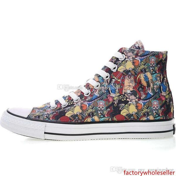 2019 new one piece x all stars 100 hi 1970s high vulcanized board casual canvas shoes black white men women sneaker
2019 new one piece x all stars 100 hi 1970s high vulcanized board casual canvas shoes black white men women sneaker