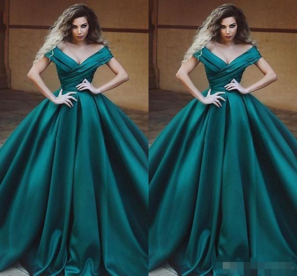 elegant blue ball gown prom dresses off the shoulder satin ruched pleats 2019 plus size formal occasion wear evening party gowns, Black
elegant blue ball gown prom dresses off the shoulder satin ruched pleats 2019 plus size formal occasion wear evening party gowns, Black