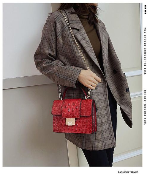 small bag women 2020 new fashion hand-held crocodile single shoulder bag autumn and winter fashion messenger small square
small bag women 2020 new fashion hand-held crocodile single shoulder bag autumn and winter fashion messenger small square